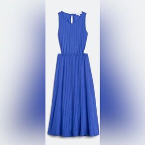 Amour Vert Blue Midi Dress